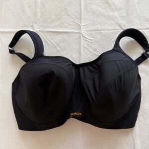 Panache Black Underwire Full Coverage Bra 34G